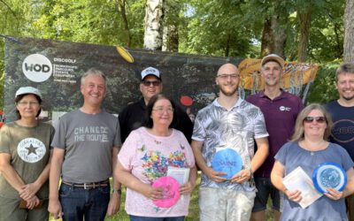 Erfolgreiche Premiere der „1. Langquaider DiscGolf Open“