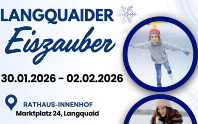Langquaider Eiszauber im Rathausinnenhof