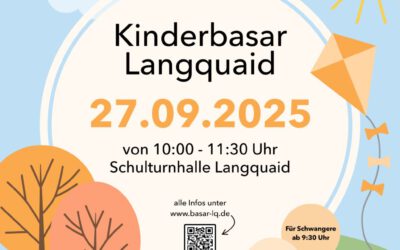 Am 27. September ist wieder Herbstbasar für Kinder-Artikel