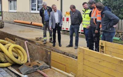 Kanalsanierung in Leitenhausen läuft auf vollen Touren