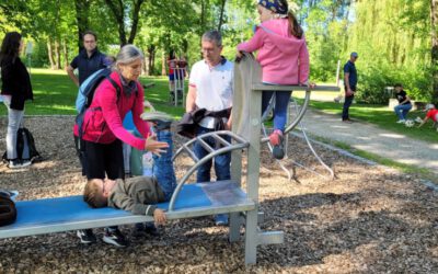 „Sport vor Ort“: Kostenfreie Bewegungsangebote im Naherholungsgebiet Marktweiher in Langquaid